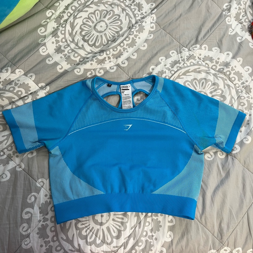 gymshark ultra seamless crop top
